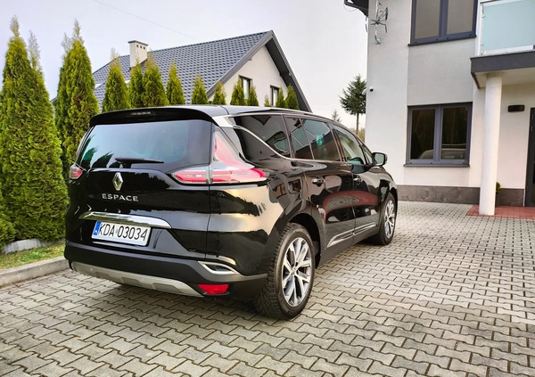 Renault Espace cena 69500 przebieg: 128200, rok produkcji 2016 z Ryn małe 596